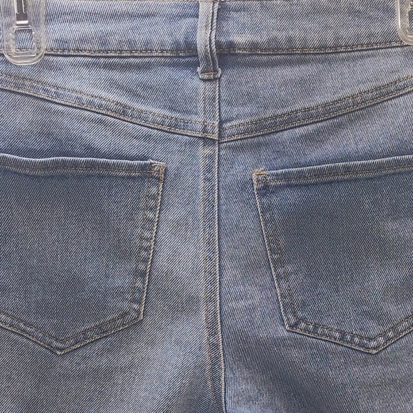 Sincerely Jules  jeans shorts high rise button fly raw hem S: 5/27 - Picture 9 of 11